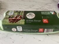Irish medium free range eggs