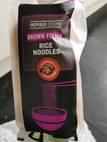 Folded brown rice noodles