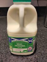Semi skimmed milk