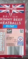 Skinny beef balls