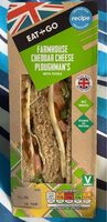 Farmhouse cheddar ploughman’s