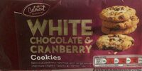 White chocolate & cranberry