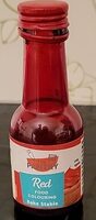 Red food colouring