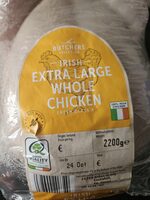 Irish Extra Large Whole Chicken