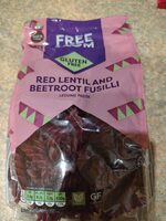Red Lentil & Beetroot Fusilli