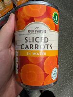 Sliced Carrots in Water