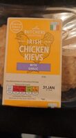 Chicken kievs with garlic