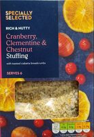 Cranberry, Clementine, & Chestnut Stuffing