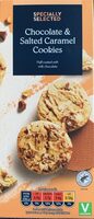Salted caramel cookies