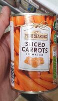 Sliced Carrots in water