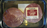 2 Smoked Gammon Steaks