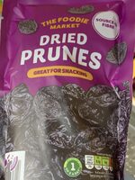 Dried prunes, pitted and ready to eat