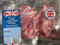 Britsh Pork Shoulders Steaks