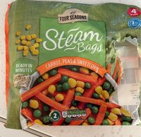 Steam Bags Carrots, Peas & Sweetcorn