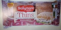 Thins Light & tasty wholemeal bread squares