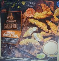 Breaded chicken strips