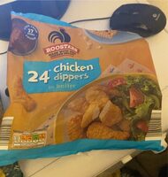 Chicken dippers in batter