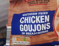 Southan fried chicken goujons