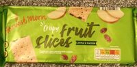 Crispy fruit slices Aldi