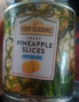 Sweet pineapple slices