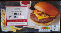 6 Beef Burgers
