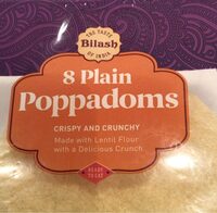 Plain Poppadoms