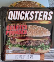 Flame Grilled Quarter Pounder with Cheese and Ketchup