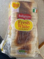 Fresh white sliced bread