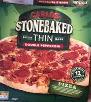 Double pepperoni pizza