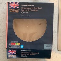 Cherrywood Smoked Bacon & Cheddar Quiche