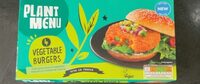 4 Vegetable Burgers