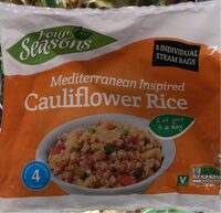 Mediterranean Inspired Cauliflower rice