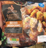 Battered chicken