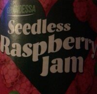 Seedless raspberry jam