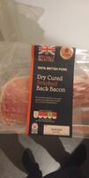 British Dry Cured Smoked Back Bacon Rashers