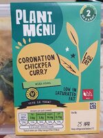 Coronation chickpea curry - Plant menu