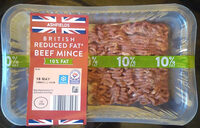 Ahsfields british reduced fat beef mince
