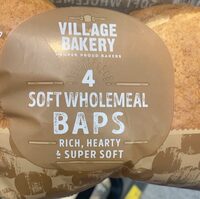 4 Wholemeal Baps