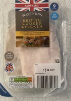 Wafer thin British cooked chicken