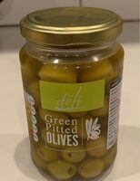 Deli Green Pitted Olives