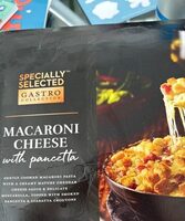 Macaroni cheese with pancetta
