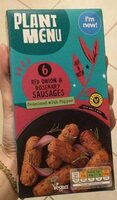 Vegan sausages
