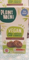 Vegan double chocolate chip cookies