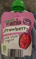 Strawberry greek style yogurt