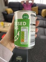 Processed peas