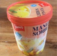 Mango sorbet