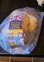 Cooked whole chicken