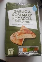 Garlic Rosemary FOCACCIA Bread mix Aldi