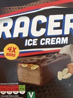 Peanut Flavour Dairy Ice Cream, Caramel Sauce And