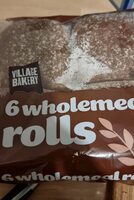 Wholemeal rolls